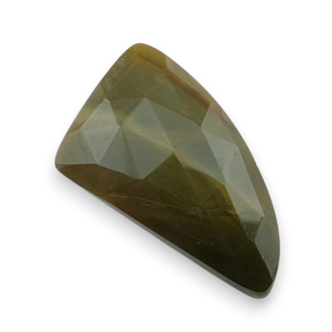 Bloodstone faceted cabochon 27x17 mm no 29