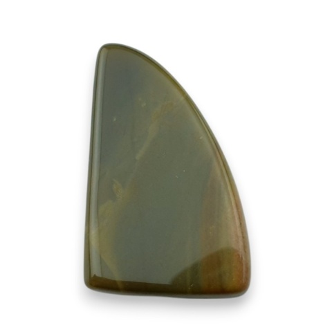 Bloodstone faceted cabochon 27x17 mm no 29