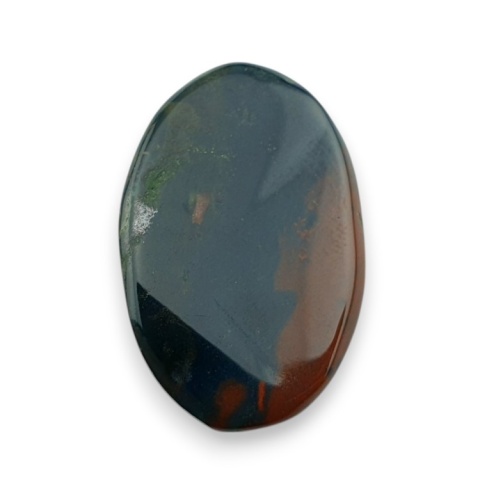 Bloodstone faceted cabochon 28x19 mm no 3 Bloodstone faceted cabochon 28x19 mm no 3