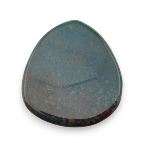 Bloodstone faceted cabochon 28x24 mm no 27 Bloodstone faceted cabochon 28x24 mm no 27