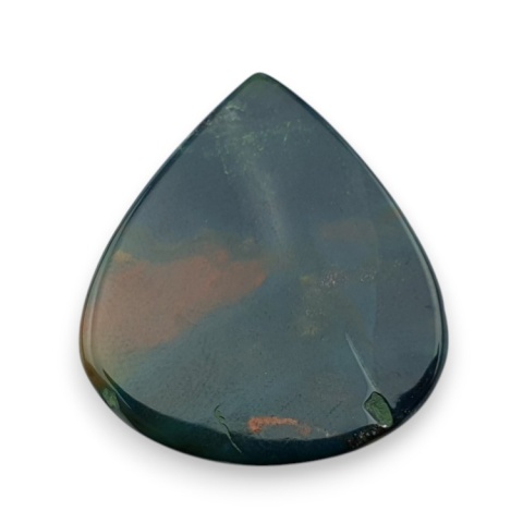 Bloodstone faceted cabochon 28x25 mm no 22 Bloodstone faceted cabochon 28x25 mm no 22