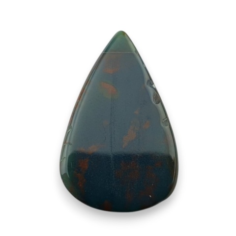 Bloodstone faceted cabochon 29x18 mm no 36 Bloodstone faceted cabochon 29x18 mm no 36