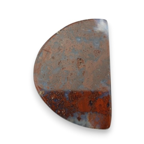 Bloodstone faceted cabochon 29x20 mm no 31 Bloodstone faceted cabochon 29x20 mm no 31