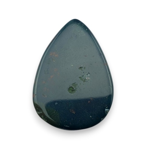 Bloodstone faceted cabochon 30x21 mm no 30 Bloodstone faceted cabochon 30x21 mm no 30