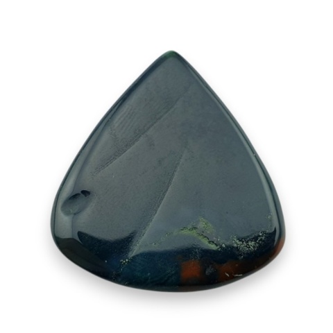 Bloodstone faceted cabochon 31x29 mm no 25 Bloodstone faceted cabochon 31x29 mm no 25
