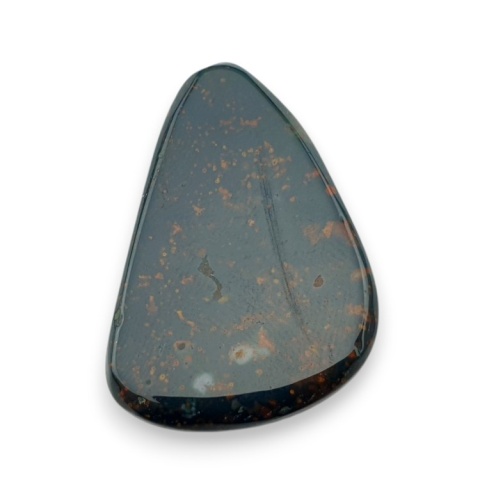 Bloodstone faceted cabochon 32x21 mm no 15