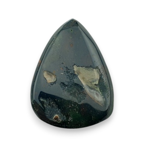 Bloodstone faceted cabochon 32x23 mm no 26 Bloodstone faceted cabochon 32x23 mm no 26