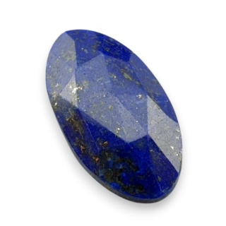 Lapis lazuli faceted cabochon 22x12 mm no 41
