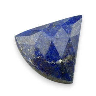 Lapis lazuli faceted cabochon 22x19 mm no 24