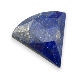 Lapis lazuli faceted cabochon 22x19 mm no 24