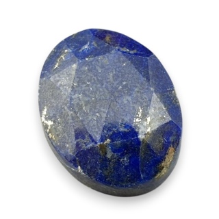 Lapis lazuli faceted cabochon 23x18 mm no 23