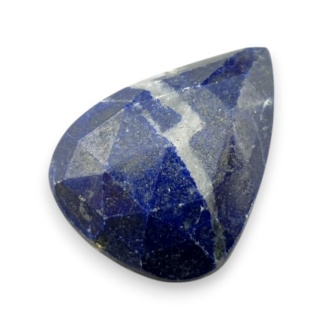 Lapis lazuli faceted cabochon 24x18 mm no 22