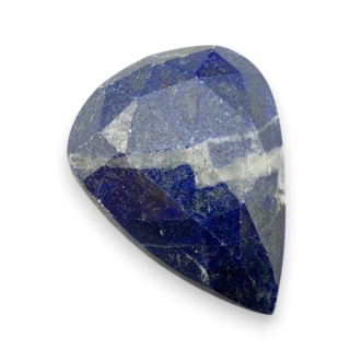 Lapis lazuli faceted cabochon 24x18 mm no 22
