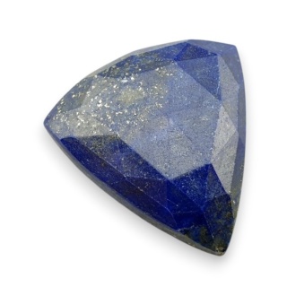 Lapis lazuli faceted cabochon 24x23 mm no 30