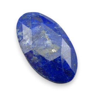 Lapis lazuli faceted cabochon 25x14 mm no 35