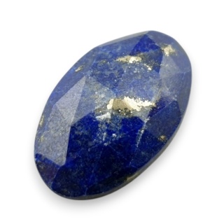 Lapis lazuli faceted cabochon 25x15 mm no 31