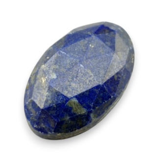 Lapis lazuli faceted cabochon 25x16 mm no 33