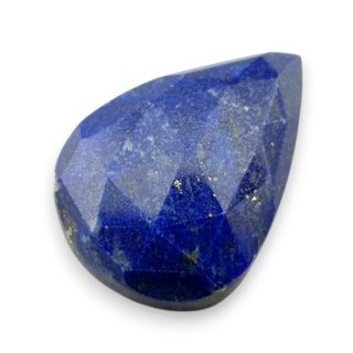 Lapis lazuli faceted cabochon 25x18 mm no 43