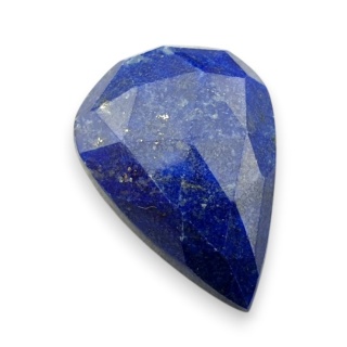 Lapis lazuli faceted cabochon 25x18 mm no 43