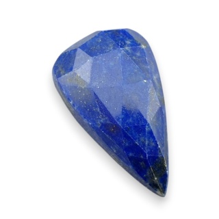 Lapis lazuli faceted cabochon 26x15 mm no 28