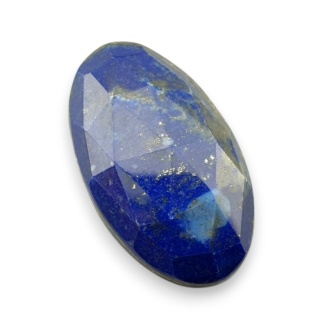 Lapis lazuli faceted cabochon 26x15 mm no 38