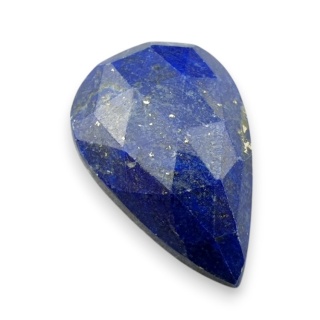 Lapis lazuli faceted cabochon 26x17 mm no 20