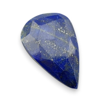 Lapis lazuli faceted cabochon 26x17 mm no 44