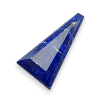 Lapis lazuli faceted cabochon 27x14 mm no 29