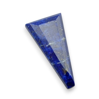 Lapis lazuli faceted cabochon 27x14 mm no 29
