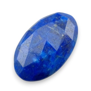 Lapis lazuli faceted cabochon 27x17 mm no 25