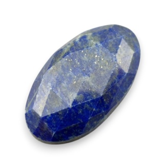 Lapis lazuli faceted cabochon 29x16 mm no 42