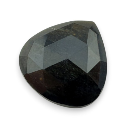 Gold obsidian faceted cabochon 23x22 mm no 6 Gold obsidian faceted cabochon 23x22 mm no 6