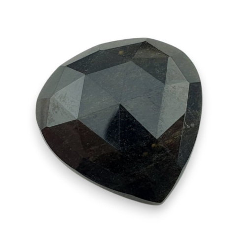 Gold obsidian faceted cabochon 23x22 mm no 6 Gold obsidian faceted cabochon 23x22 mm no 6