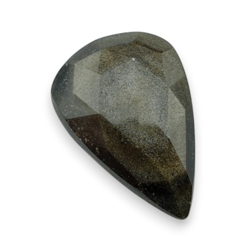Gold obsidian faceted cabochon 27x18 mm no 42 Gold obsidian faceted cabochon 27x18 mm no 42