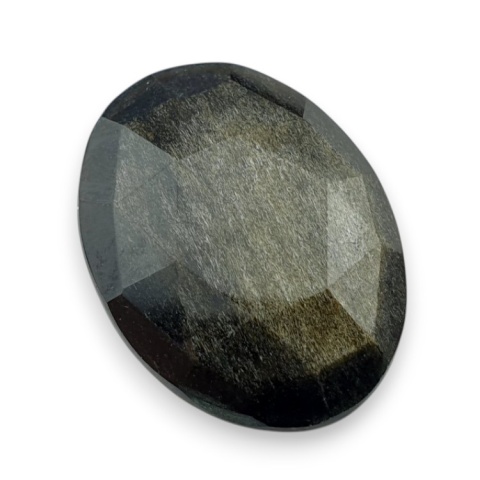 Gold obsidian faceted cabochon 27x20 mm no 26 Gold obsidian faceted cabochon 27x20 mm no 26