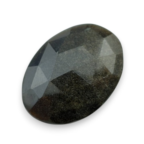 Gold obsidian faceted cabochon 28x20 mm no 29 Gold obsidian faceted cabochon 28x20 mm no 29