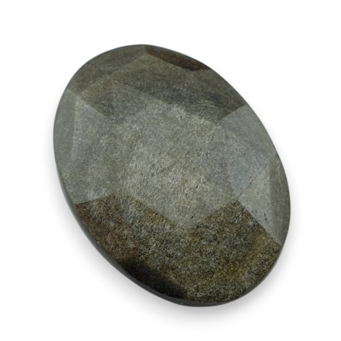 Gold obsidian faceted cabochon 28x20 mm no 32 Gold obsidian faceted cabochon 28x20 mm no 32