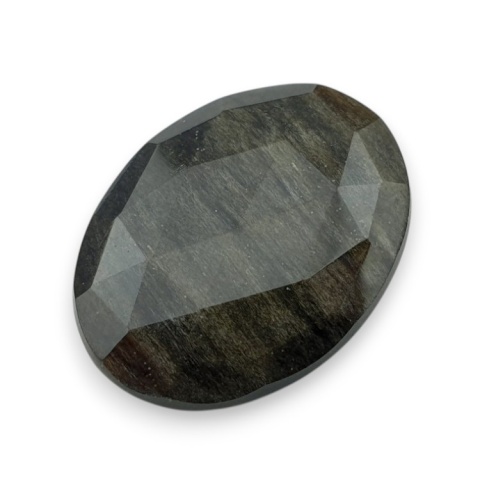 Gold obsidian faceted cabochon 28x21 mm no 23 Gold obsidian faceted cabochon 28x21 mm no 23