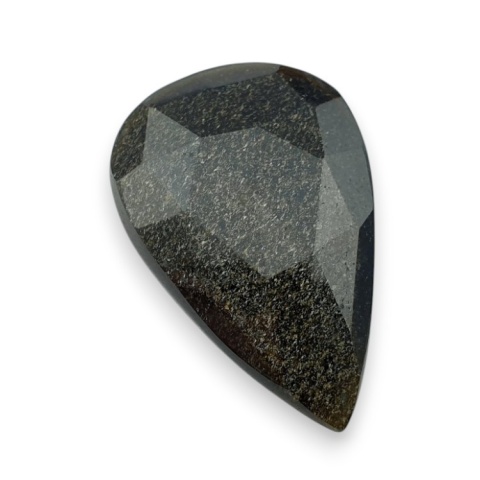 Gold obsidian faceted cabochon 29x19 mm no 34 Gold obsidian faceted cabochon 29x19 mm no 34