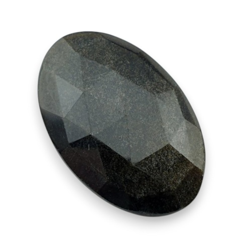 Gold obsidian faceted cabochon 30x20 mm no 41 Gold obsidian faceted cabochon 30x20 mm no 41