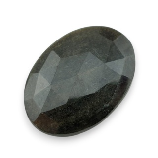 Gold obsidian faceted cabochon 30x21 mm no 28