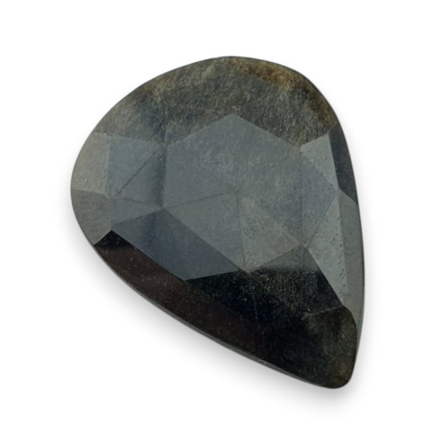 Gold obsidian faceted cabochon 30x23 mm no 27 Gold obsidian faceted cabochon 30x23 mm no 27
