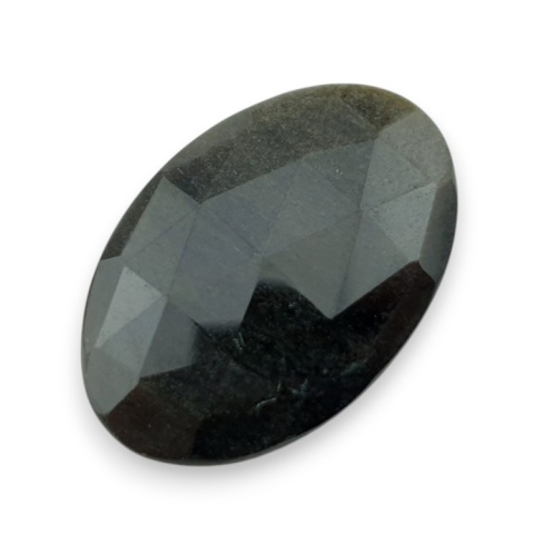 Gold obsidian faceted cabochon 31x21 mm no 15 Gold obsidian faceted cabochon 31x21 mm no 15