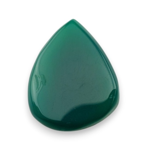 Green onyx faceted cabochon 21x16 mm no 88 Green onyx faceted cabochon 21x16 mm no 88