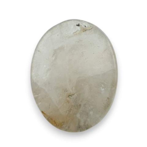 Quartz with rutile faceted cabochon 24x18 mm no 69 Quartz with rutile faceted cabochon 24x18 mm no 69