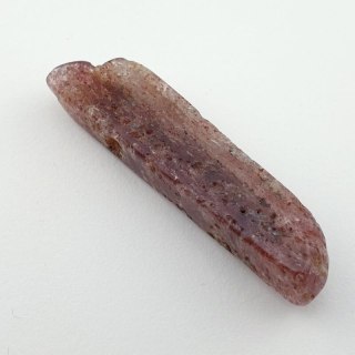 Strawberry quartz icicle 50x12 mm no. 4