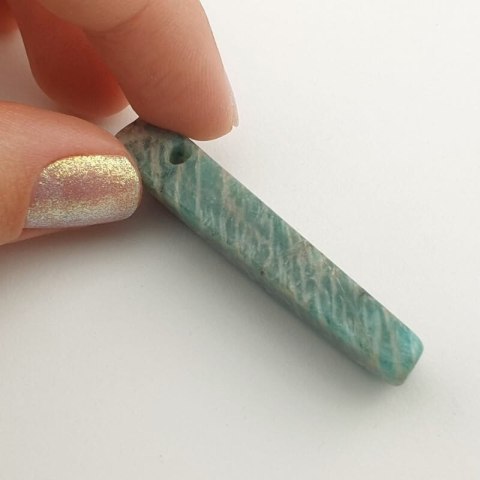 Amazonite icicle 46x11 mm no 92 Amazonite icicle 46x11 mm no 92