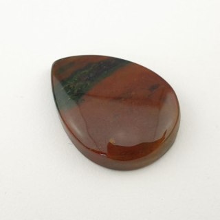 Bloodstone cabochon 26x19 mm no. 76