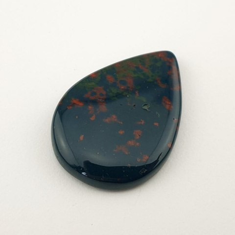 Bloodstone cabochon 28x19 mm no. 114 Bloodstone cabochon 28x19 mm no. 114