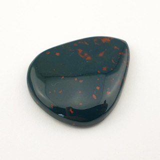 Bloodstone cabochon 29x24 mm no. 70